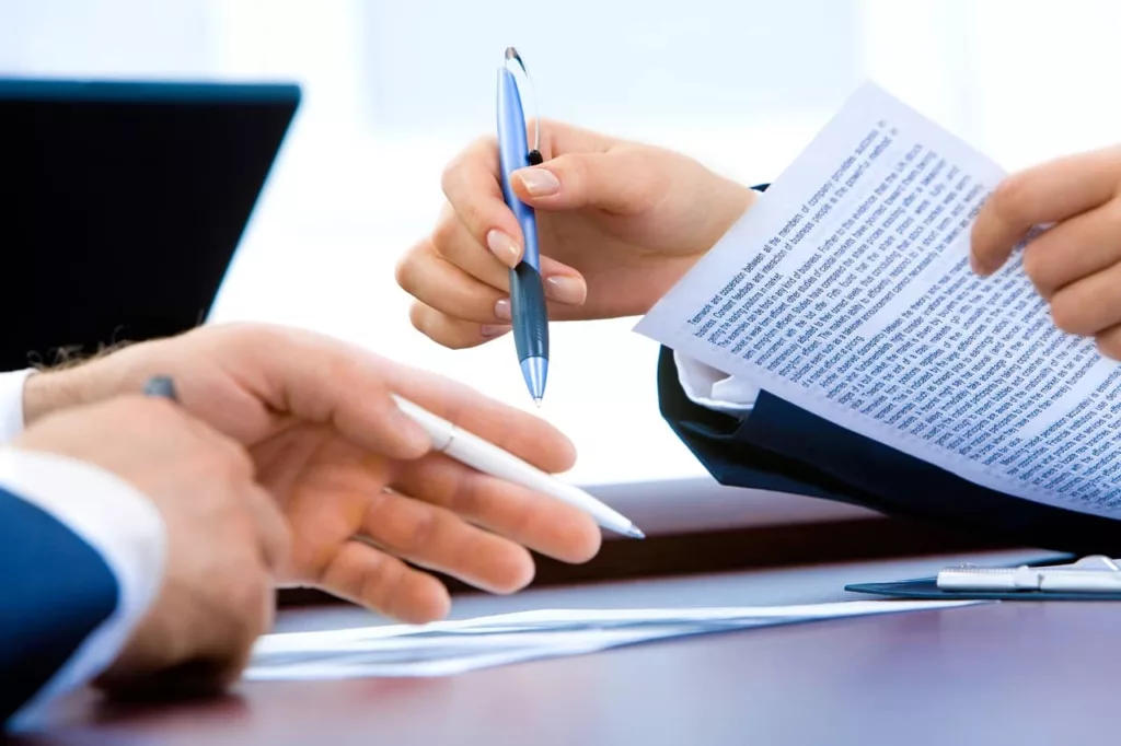 Cabinet de recrutement BTP, signature de contrat